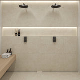Crema Marfil 300x300 Matt Ivory Marble Look Tile