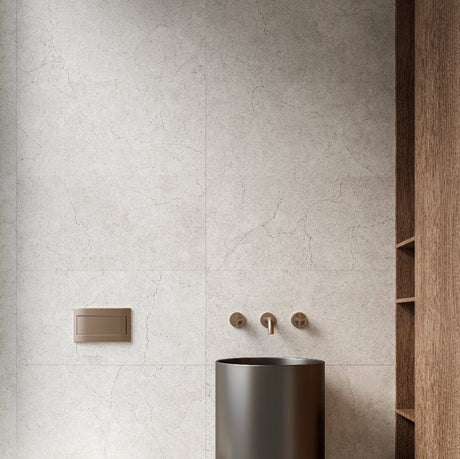Crema Marfil 300x600 Matt Bianco Marble Look Tile