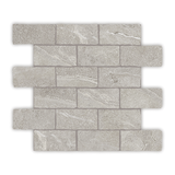 Capri Earl Grey Mosaic Tumbled Edge 299x300.5 Sample