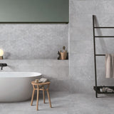 Enzo Cinder SurfaceTec® 300x600mm Anti-Slip Stone Look Porcelain Tile
