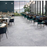 Enzo Cinder Matte 900x900mm Anti-slip Stone Look Porcelain Tile