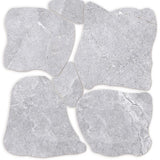 Enzo Cinder SurfaceTec® Set Crazy Paver Anti-Slip Stone Look Porcelain Tile