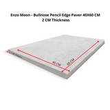 Enzo Moon Bullnose Pencil Edge Moon 600x400mm Anti-Slip Stone Look Porcelain Tile