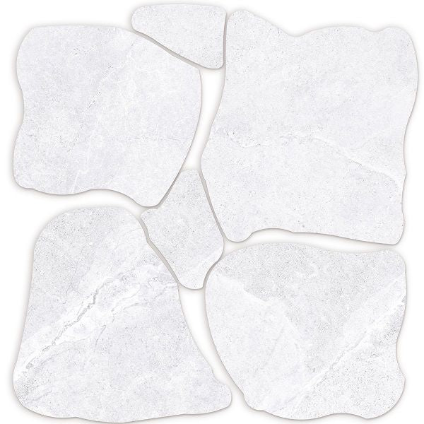 Enzo Moon SurfaceTec® Set Crazy Pave Anti-Slip Stone Look Porcelain Tile