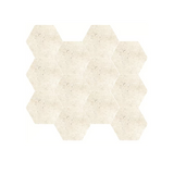 Enzo Sand SurfaceTec® Hexagon Mosaic 265x305mm Anti-Slip Stone Look Porcelain Tile