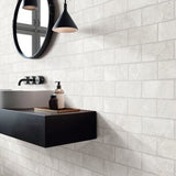 Capri Glacier Subway Tumbled Edge Tile 100x200