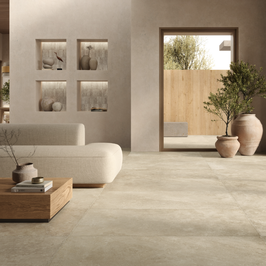 Caesar Histoire Artois 600x1200 Matt Stone Look Porcelain Tile