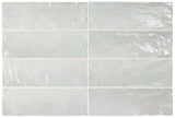 Iris Silver 200x65mm Spanish Ceramic Subway Wall Tile
