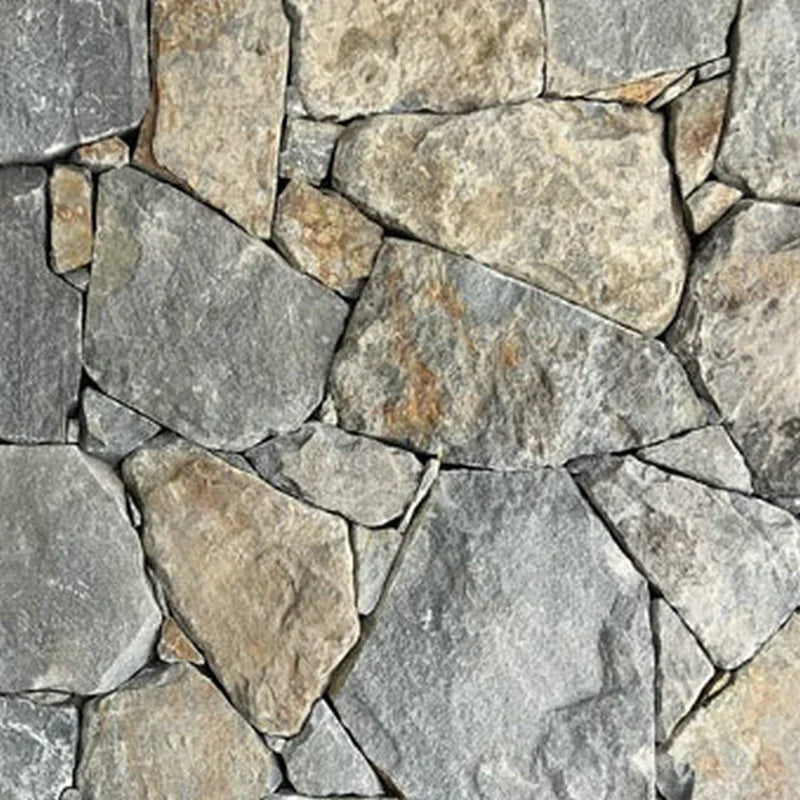 Luna Rustic Loose Natural Stone Organic Free Form Wall Cladding