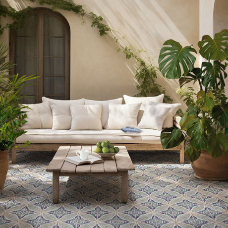 Magnolia Paulina Matt 200x200mm Decorative Encaustic Look Porcelain Tile