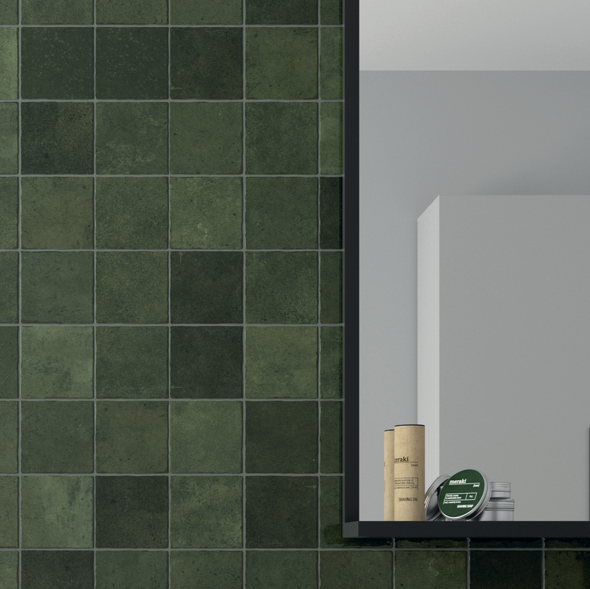 Majorca Green Glossy 100x100