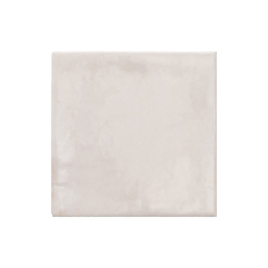 Majorca Off White Gloss 100x100mm tile sample