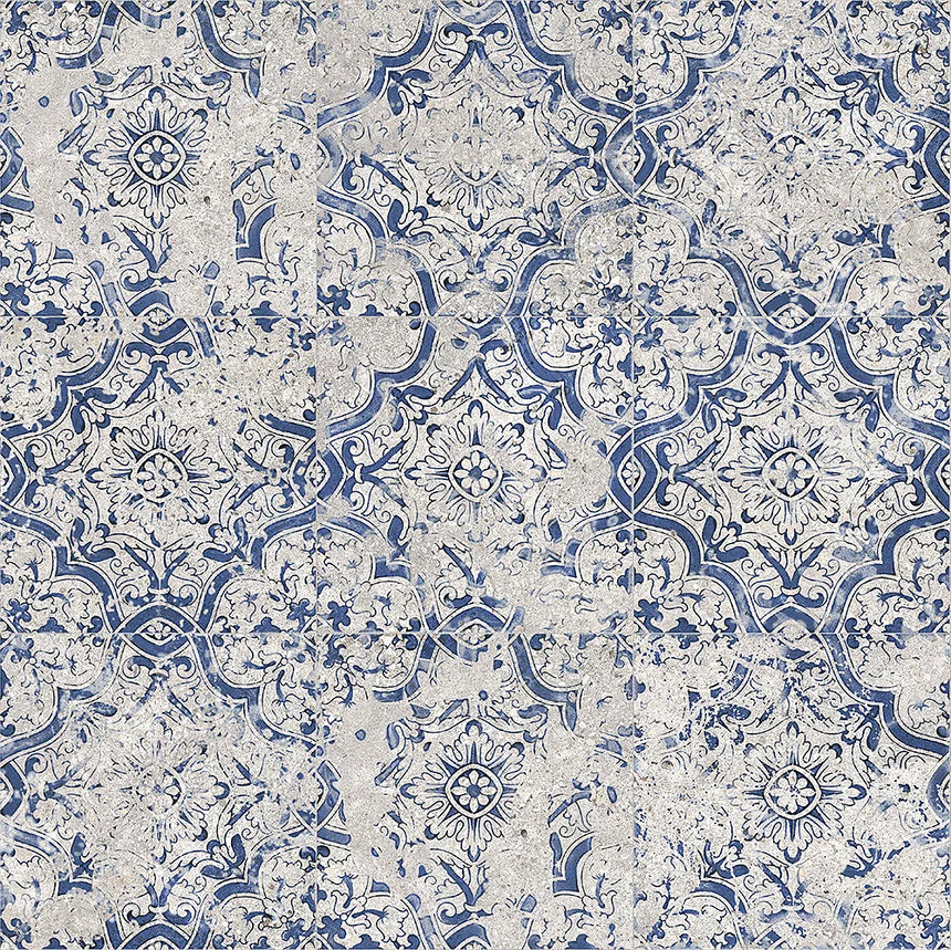 Mystique Maia 205x205mm Vintage Encaustic Look Tile