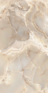 Onice Reale Amber 600x1200mm Polished Onyx Marble Look Porcelain  Tile