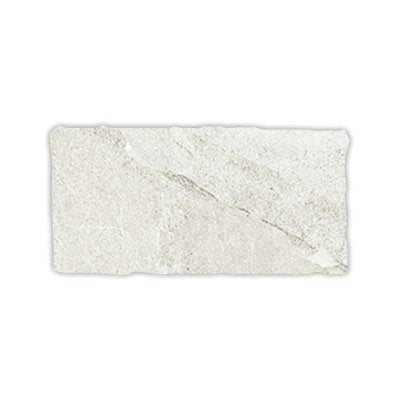 Capri Salt Subway Tumbled Edge Tile 100x200
