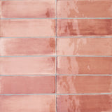 T-Brick Apricot Gloss 52x160mm Handmade Look Ceramic Subway Tile