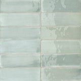 T-Brick Aquamarine Gloss 52x160mm Handmade Look Ceramic Subway Tile