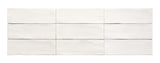 Tabarca Blanco Matt 75x230mm Handmade Look White Matt Subway Tile