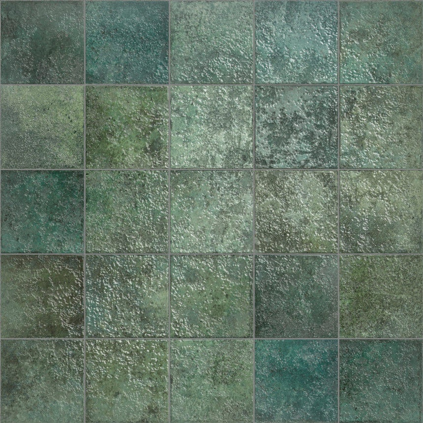 Tahiti 147x147 Gloss Emerald