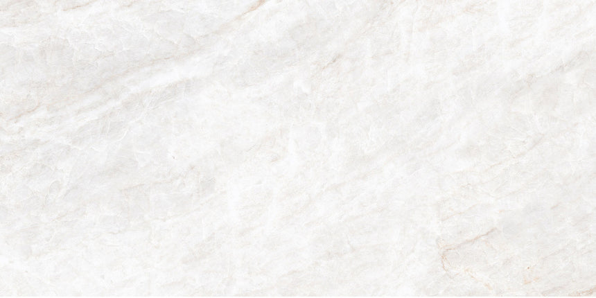 Taj Mahal Bianco SilkTec 300x600mm Marble Look Porcelain Tile