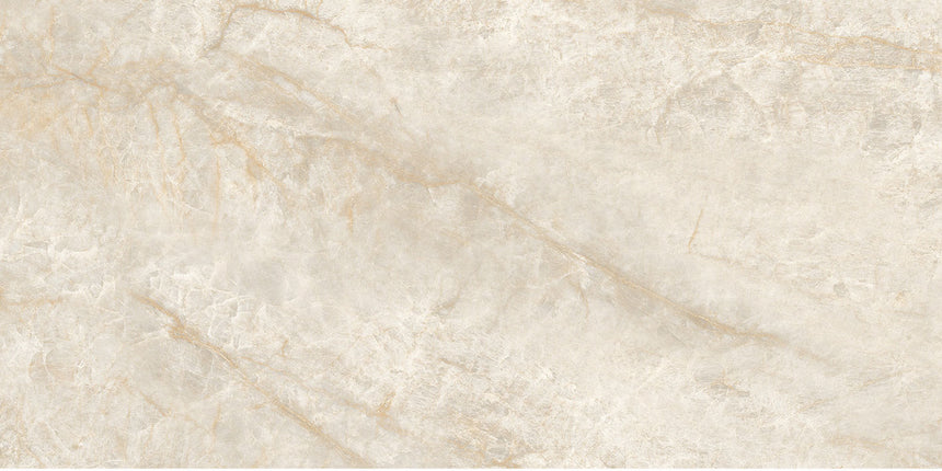 Taj Mahal Ivory SilkTec 300x600mm Marble Look Porcelain Tile