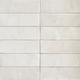 Tint Blanc Matt 52x160mm Handmade Look Ceramic Subway Tile