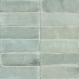Tint Sea Glass Matt 52x160mm Handmade Look Ceramic Subway Tile