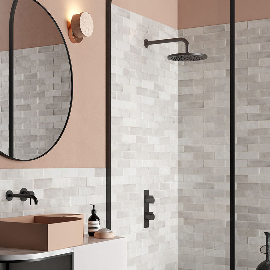 Tint Fog Matt 52x160mm Handmade Look Ceramic Subway Tile