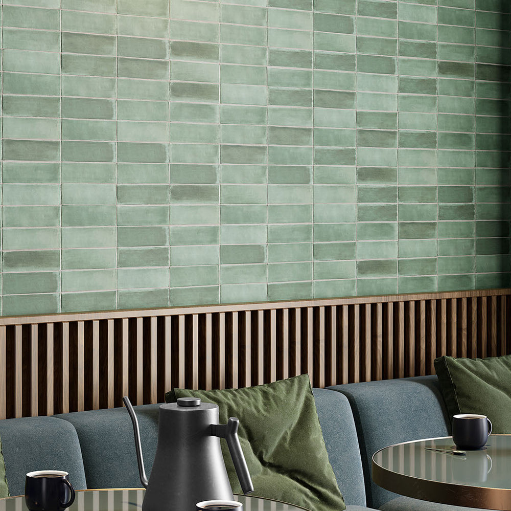 Tint Garden Matt 52x160mm Handmade Look Ceramic Subway Tile