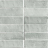 Tint Ocean Mist Matt 52x160mm Handmade Look Ceramic Subway Tile