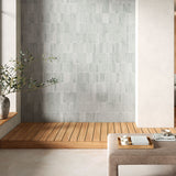 Tint Ocean Mist Matt 52x160mm Handmade Look Ceramic Subway Tile