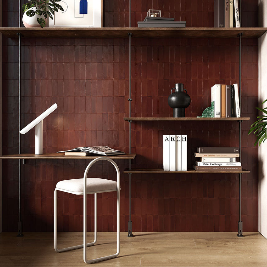 Tint Oxide Matt 52x160mm Handmade Look Ceramic Subway Tile