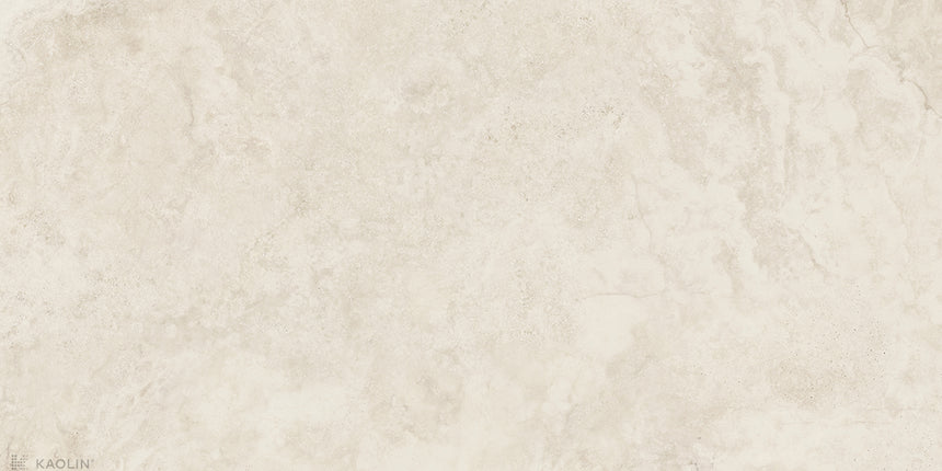 Kaolin Tuscan 600x1200 Creme Travertine Silktec