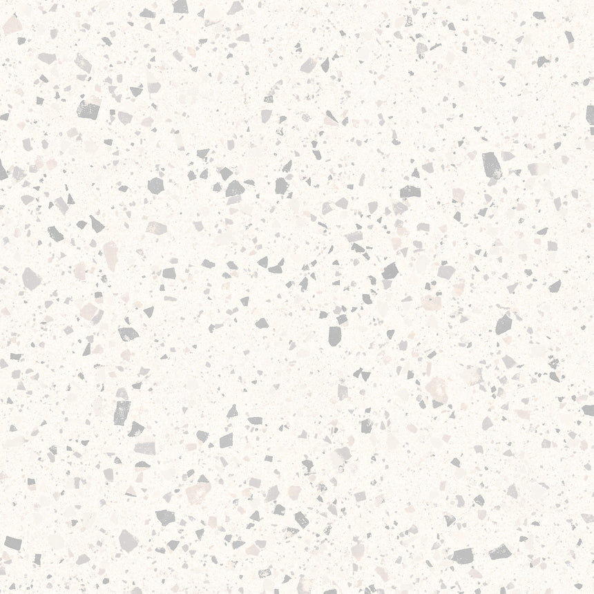 Venice Zinc 600x600mm Matt Terrazzo Look Tile