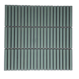 Vintage Stack Ocean Kit Kat Mosaic Tile Gloss 12x92