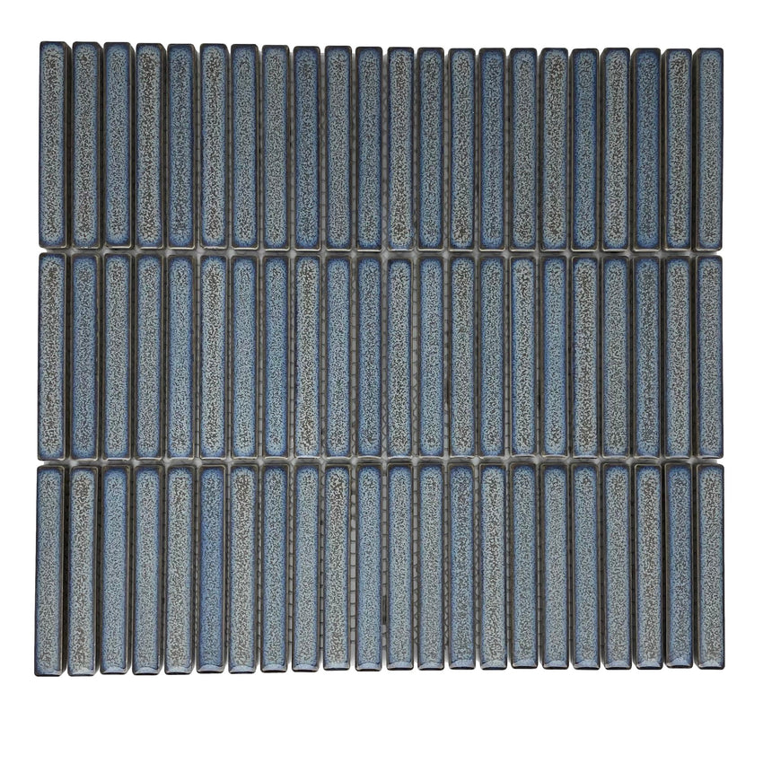 Vintage Stack Sea Kit Kat Mosaic Tile Gloss 12x92