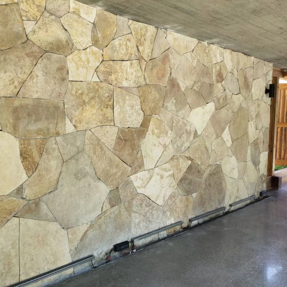 Windsor Loose Natural Stone Organic Free Form Wall Cladding