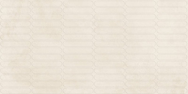 Venice Sabbia 600x1200mm Matt 3D Capsule Feature Wall Tile surface