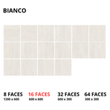 Avoca 600x600 Grip Bianco Vein Cut Travertine Look Tile