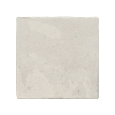 Majorca Ash Grey Gloss porcelain 100x100mm square tile, full tile on white background
