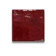 Majorca Burgundy Gloss 100x100mm tile sample
