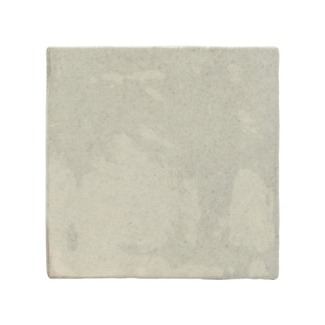 Majorca Cement Gloss porcelain 100x100mm square tile, full tile on white background