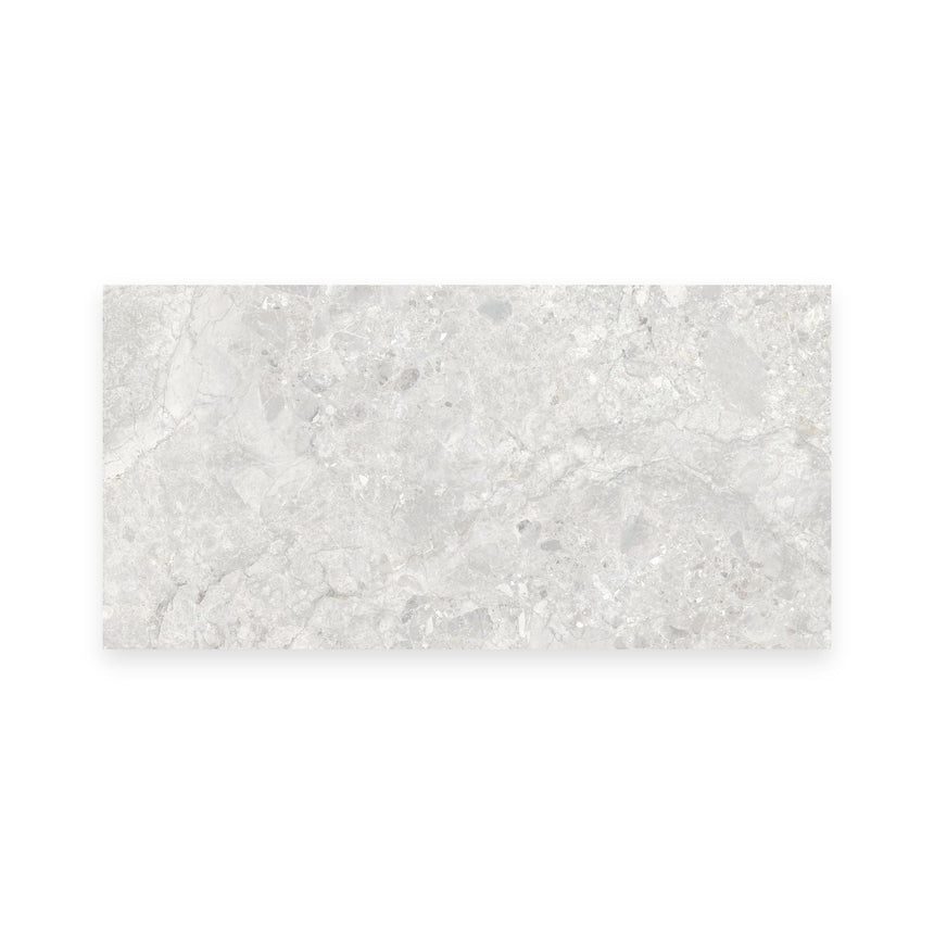 Matera Cielo stone look tile design face, 600x1200mm