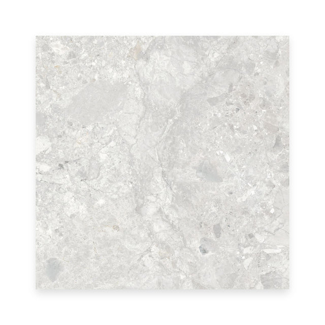 Matera Cielo stone look tile design face, 600x600mm