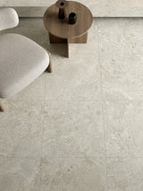 Matera Terra stone look tiles in a room setting