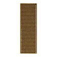 Micare Canale Ambar Dark gloss porcelain wall tile, 50x150mm, mineral glaze face 1