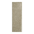 Micare Canale Linen Dark gloss porcelain wall tile, 50x150mm, mineral glaze face 1