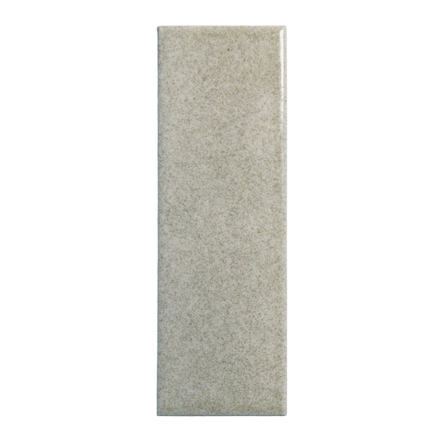 Micare Linen Medium gloss porcelain wall tile, 50x150mm, mineral glaze face 1