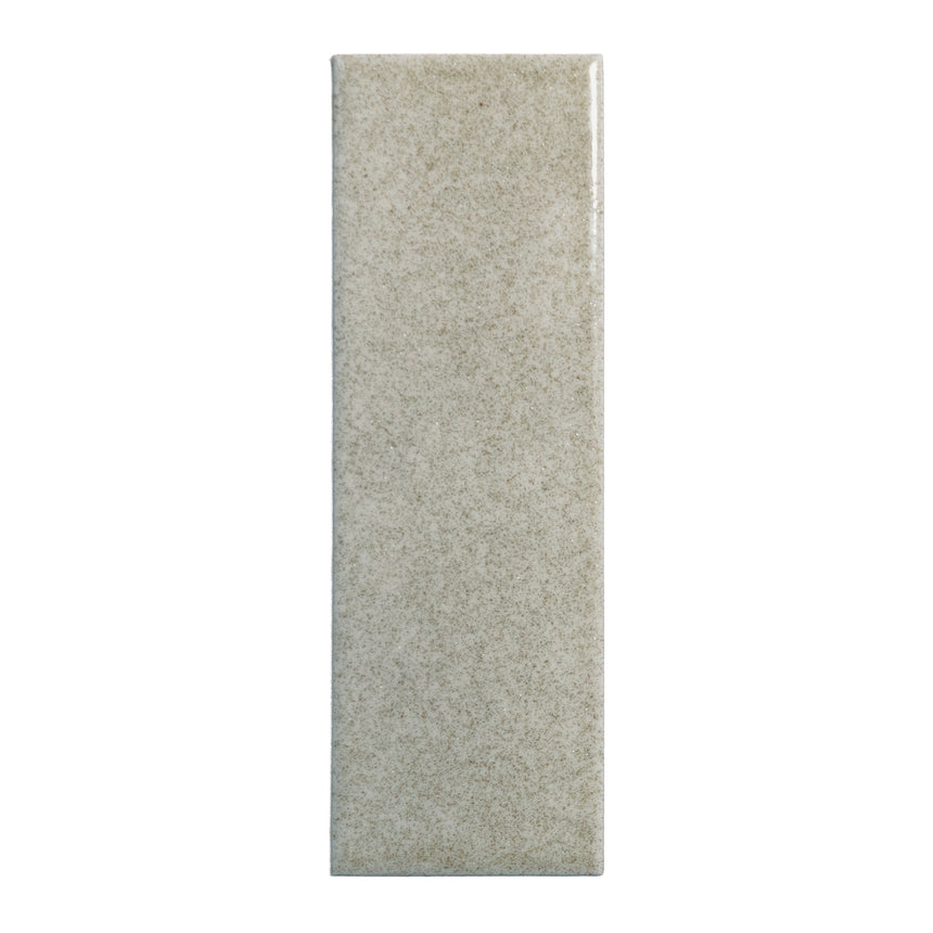 Micare Linen Medium gloss porcelain wall tile, 50x150mm, mineral glaze face 1