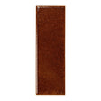 Micare Saffron Dark gloss porcelain wall tile, 50x150mm, mineral glaze face 1